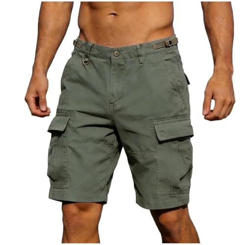 Vêtements Travail Short Fitness Plein Air Coupe Ample Couleur Unie Homme
