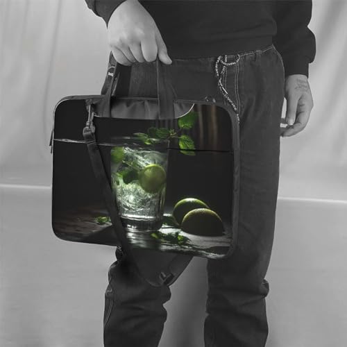 Bolso para portátil con diseño de agua y cubos de hielo miniatura 2