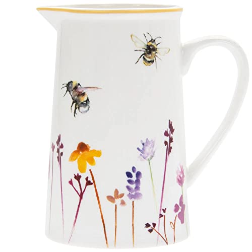 Kitchen Jug Pretty Water Colour Busy Bees Design by Jennifer Rose Gallery