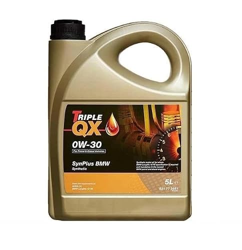 Image of Triple QX SynPlus B M W Car Engine Oil 5L 0W30 C2 Fully Synthetic Triple QX TQX 5 LITRE For Petrol & Diesel Engines