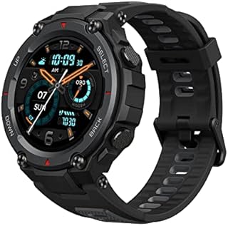 Amazfit T-Rex Pro Smartwatch mit GPS, 1,3 Zoll AMOLED Display Sportuhr mit 10 ATM wasserdicht, SpO2, 24h Herzfrequenzmessung, bis zu 18 Tage Akku, 100 Sportmodi für Herren Damen