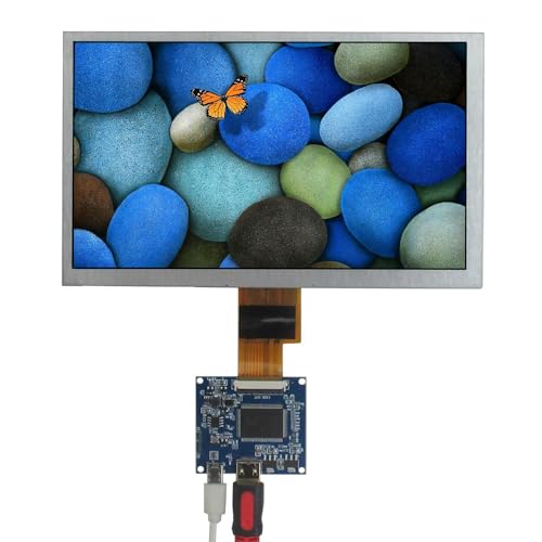 8 Pouces 1024x600 Universel DIY Portable LCD écran Drive Control Board PC Ordinateur écran auxiliaire Raspberry Pi Orange Pi Banana Pi Moniteur