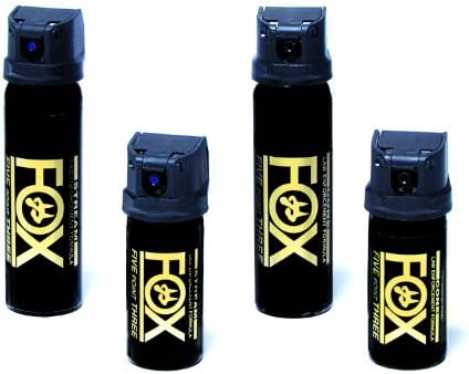 Personal Security Products Fox Labs, Pepper Spray - 3 oz Cone (Flip Top) 32FTMDB