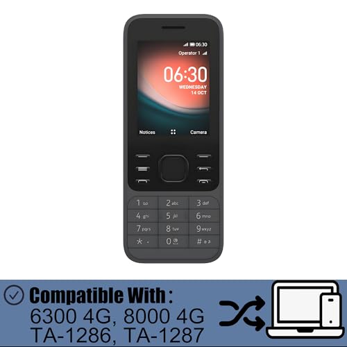 Batería BL-4XL compatible con Nokia 8000 4G ideal para viajes largos sin cargador 5