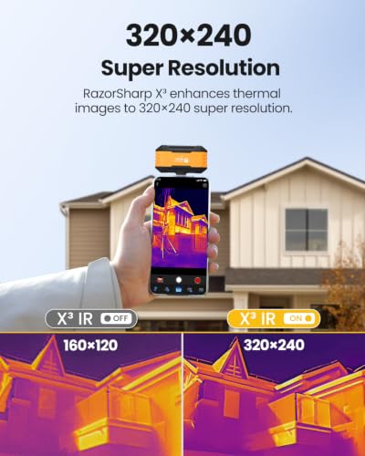 Image of Thermal Master P1 Thermal Camera for USB-C iPhone Android, Orange