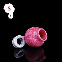 LZYLWC Hundeknoten-Penismanschette mit Hodenring, 3 Gren erhltlich  Realistischer Animal Dog Penis Sleeve Penishlle zr Penis Vergrerung  Erektionssteigerung Sexspielzeug(M) : Amazon.de: Drogerie & Krperpflege