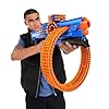 X-Shot Insanity Mad Mega Barrel by ZURU with 72 Darts, Air Pocket Technology and Dart Storage, Rotating Barrel with Large Dart Capacity, Outdoor Toy for Boys and Girls, Teens and Adults