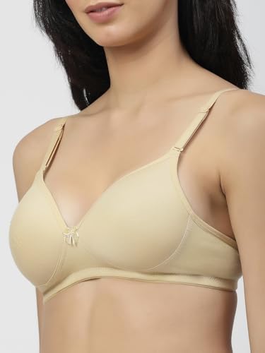 Image of Floret Women's Convertible-Straps T-Shirt Bra Lightly Padded & Non-Wired Medium Coverage Bra
