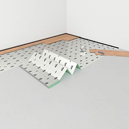 EGGER Laminat Trittschaldämmung | Unterlagsmatte Silenzio Easy Aqua Stop SD mit integrierter Dampfbremse