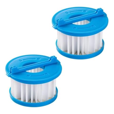 2 Packs Filters Compatible with Ryobi ONE+ 18V Wet/Dry Hand Vacuum PCL702 PCL702B PCL702K Model# A32F02 Replacement Parts Cover