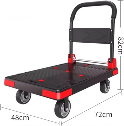 Carretilla plegable de plataforma para carga pesada miniatura 2
