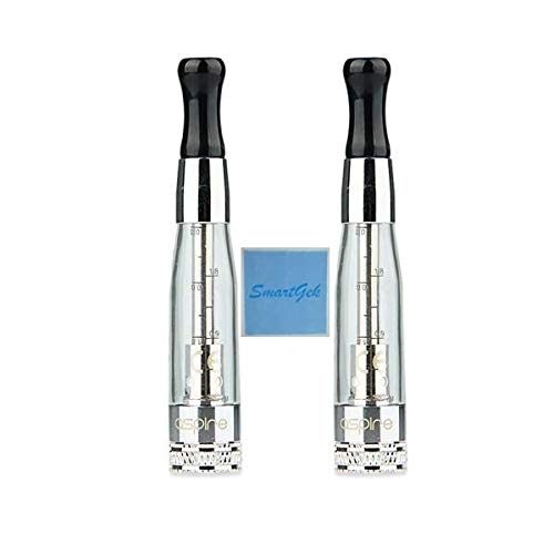 2 x Aspire CE5 BVC Clearomizer, sin nicotina.