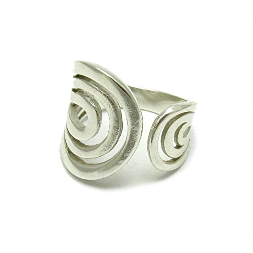 Bague en argent massif 925 Empress style élégant au quotidien