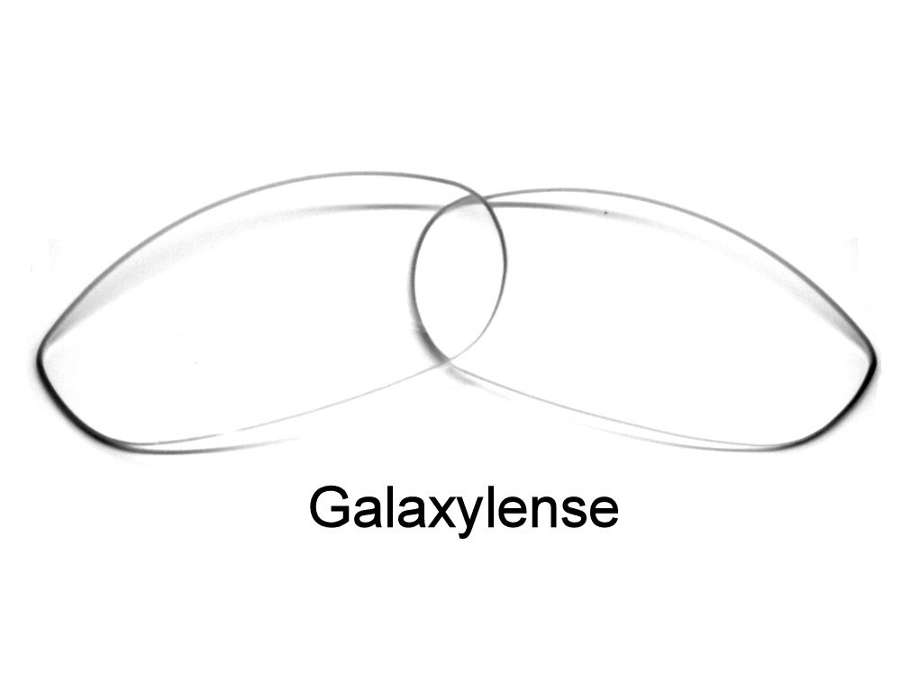 Galaxy Replacement Lenses for Oakley Monster Dog Crystal Clear Color 100% UVAB