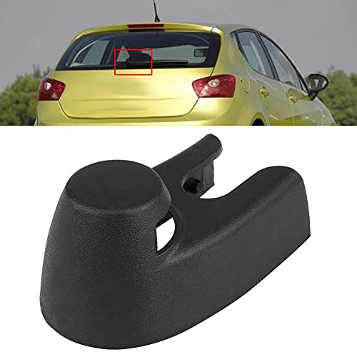 Copertura Per Braccio Tergicristallo Posteriore Auto – In Plastica Nera, Compatibile Con Seat Altea, Exeo, Leon E Altri, OE 5P0955435B