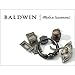Baldwin 8097 Lock Cylinder Collar, Vintage Brass