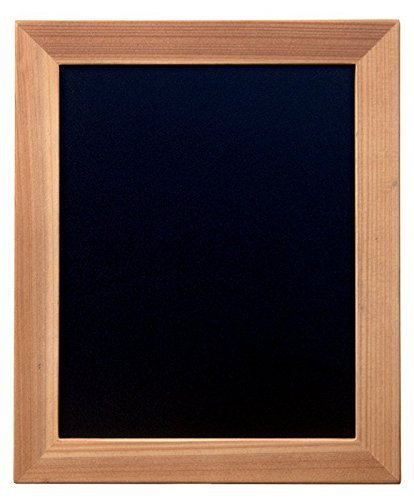 Preisvergleich Produktbild Securit Woody 20x24cm Wall Chalk Board- Teak by Securit