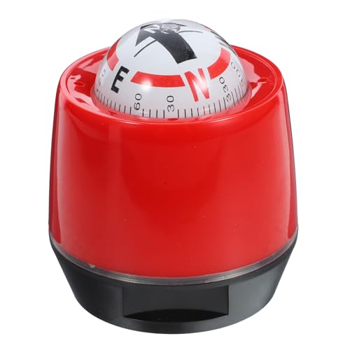 PartyKindom Car Compass Guide Dash Mount Compass Car Easy Install Car Interior Accessory