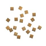 SOIMISS 20 Stück Kupferritzel 9 Zähne 2mm Dicke Mechanisches Kleinmodul Getriebe Für Modellbau Flugzeugausrüstung