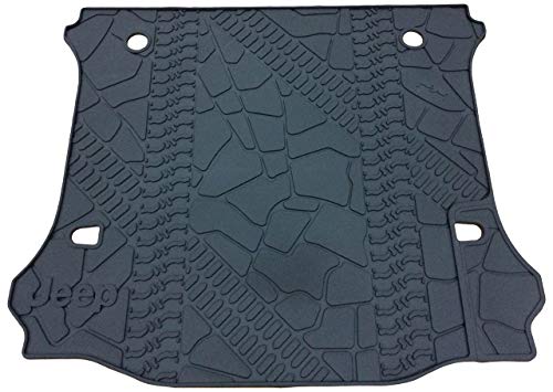 Mopar 82213184 Molded Cargo Tray , Black