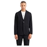 Men's Ultra Stretch Twill Double Button Blazer Jacket