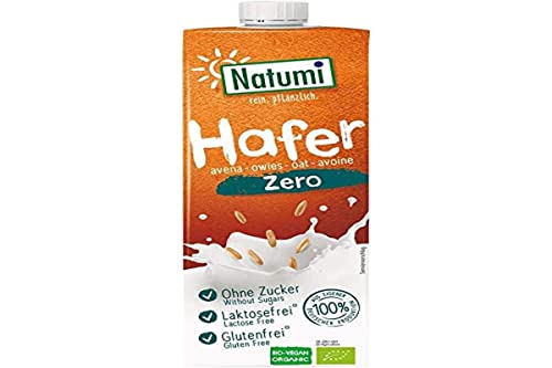 Oat Drink Zero sans sucre. Sans gluten Bio 1 L - Natumi Cover