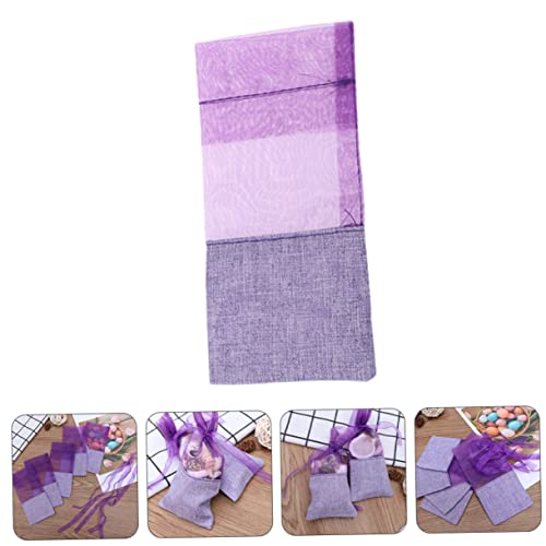 CALLARON 12 sachets bolsa lavanda para hogar y auto miniatura 4