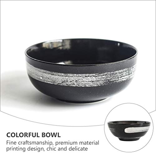 Tigelas de cereais de cerâmica estilo japonês da Yardwe, tigelas de sopa de 680 g, tigelas de salada