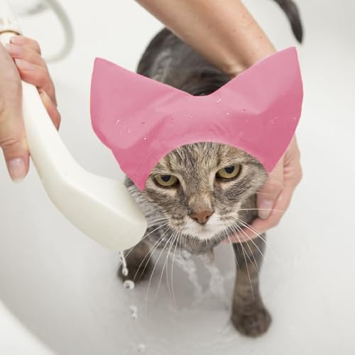 Capinha de banho para cães, touca de chuveiro de cães | Tampa ajustável de tampa de banho para cacho