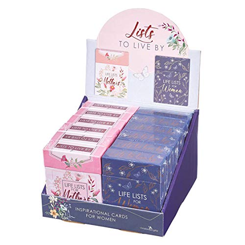 Life Lists pour femme et mère Christian Art Gifts pour organiser sa routine spirituelle