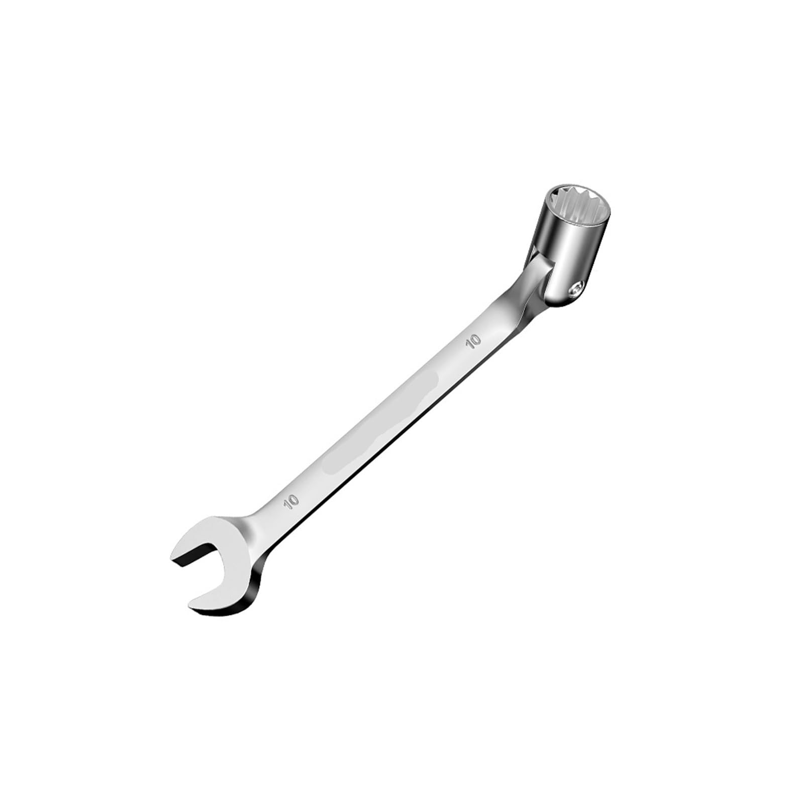 GSFHJRQ 8mm-19mm Swivel Head Socket Spanner Combination Wrench Car Repairing Tool(1pcs-10mm)