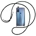 Produktbild mtb more energy® Handykette kompatibel mit Motorola One Hyper (6.5'') - dunkelgrün - Smartphone Hülle zum Umhängen - Anti Shock Full TPU Case