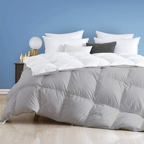 Image of Day Care - 500 GSM Hotel Quality-Down Alternative Reversible Comforter (90 inch x 100 inch Inches /228cm x 228cm) - Comforter Double Bed|White /Silver