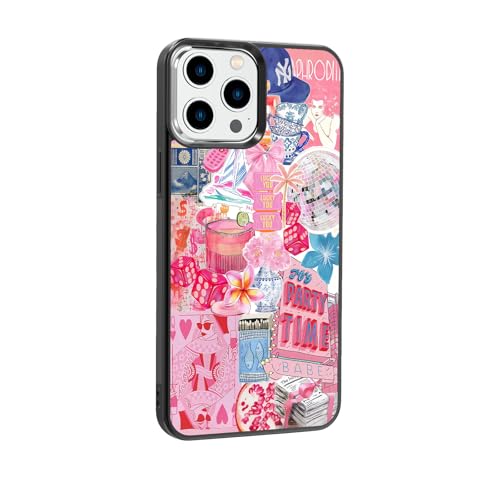 Évitez les bris : coque antichoc iPhone 15 Pro Max rose coquette