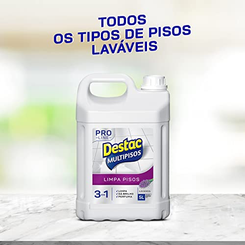 Destac Limpador Com Brilho Multipisos 5L Pro Line
