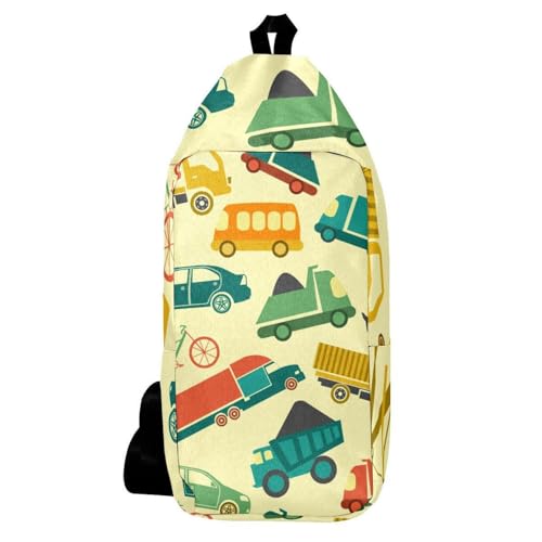 Mochila de transporte cruzada con ajuste ergonómico para senderismo