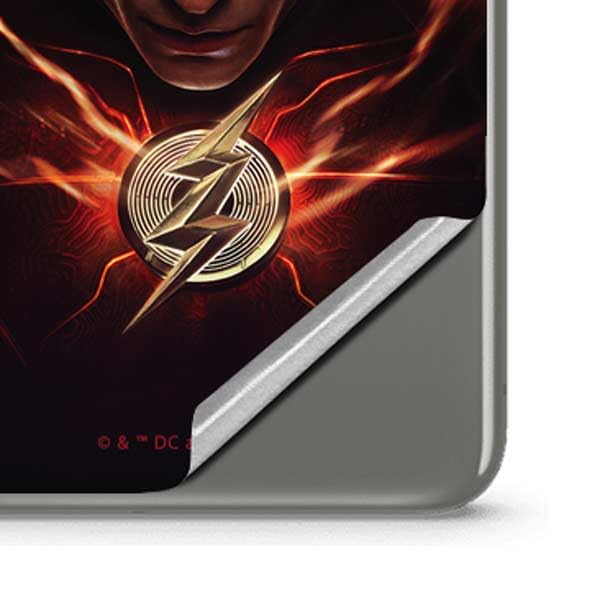 Skinit Decal Phone Skin Compatible with Google Pixel 8 - Officially Licensed DC Comics The Flash Movie: The Flash Poster Design