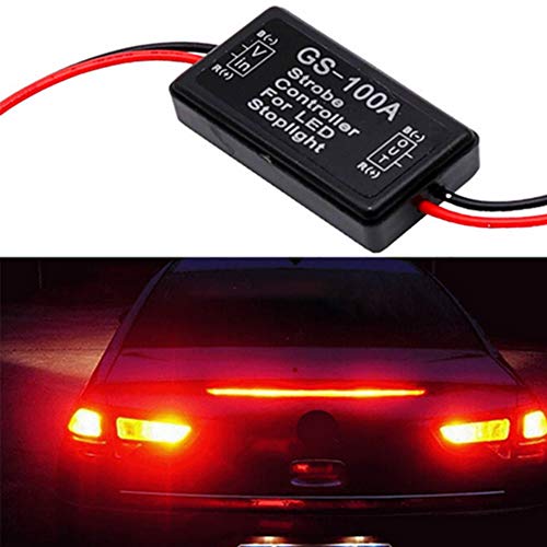 Blyilyb 12V-24V Flash Strobe Controller Flasher Module For 3Rd Led Brake Lamp Tail Stop Lamp (Pack Of 4) #TOP6