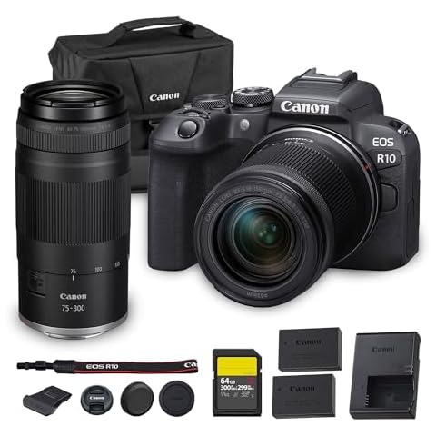 Canon EOS R10 Mirrorless Camera Kit Cover