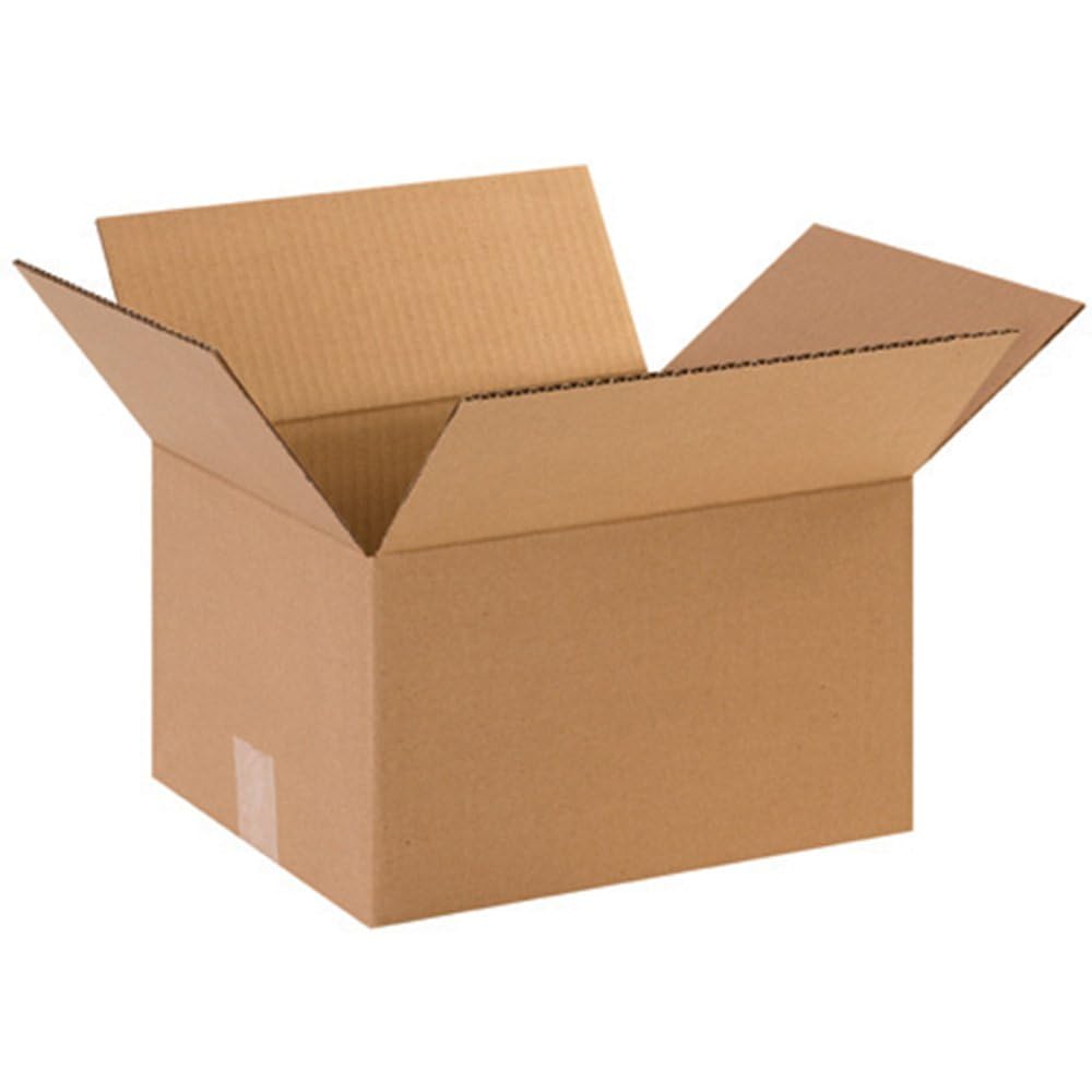 Aviditi 12107 Caja de cartón corrugado de 30,5 cm de largo x 25,4 cm de ancho x 17,8 cm de alto, para envío, embalaje y mudanza (paquete de 25)