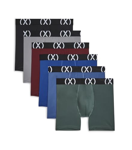 2(X)IST mens (X) Sport 6-pack Boxer Brief