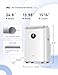 DREO Portable Air Conditioners, 10,000 BTU Air Conditioner for Bedroom with Drainage-free Cooling, 45dB Quiet, APP/Voice/Remote, 24h Timer with Fan & Dehumidifier, Smart AC Unit for Room Indoors