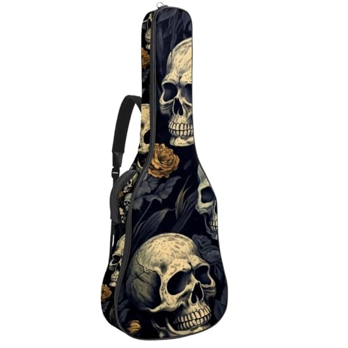 Housse guitare acoustique Halloween 41 pouces imperméable et rembourrée