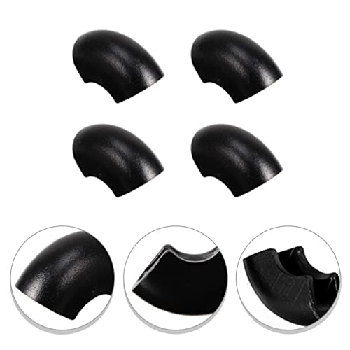 Housoutil Hairpin Leg Protectors Non-Slip Table Leg Covers for Metal Furniture Feet Chair Coffee Table Floor Protectors Set of 4 1.18X0.59X0.59In - Image 3