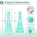Jozaya 10 Pack Hard Contact Lens Insertion and Removal Tool for RGP and Scleral Lenses - Plunger Suction Cup (Green)