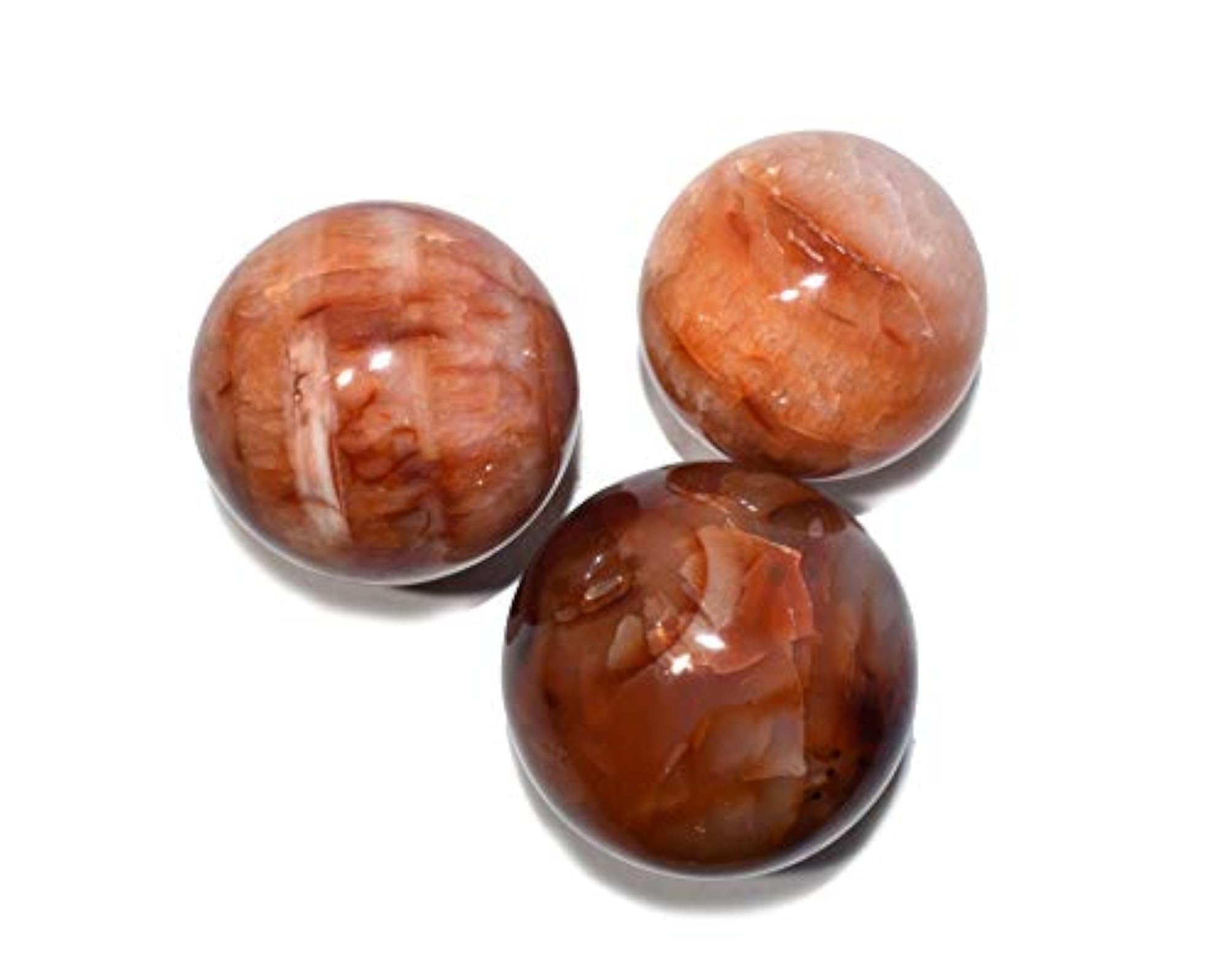 Carnelian Chakra Balancing Sphere, Natural Healing Crystal