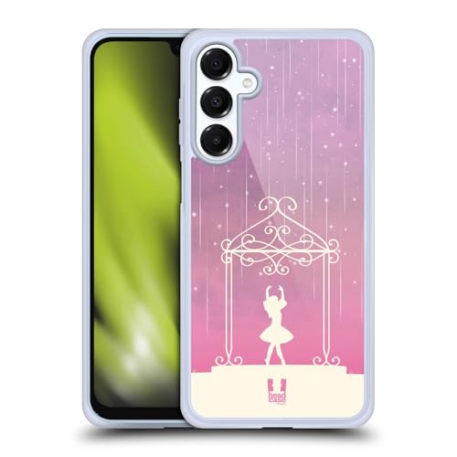 Coque Gel Samsung Galaxy A16 5G Head Case Ballerine Météore Compatible MagSafe