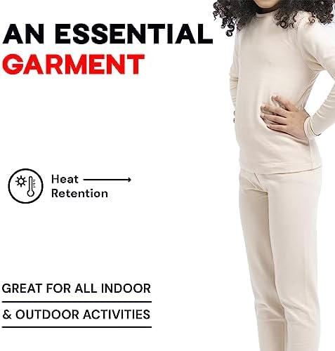 HEAT ULTRA Girls Thermal Long Sleeve Crew Neck Top 5 41vR2BwkMAL. AC