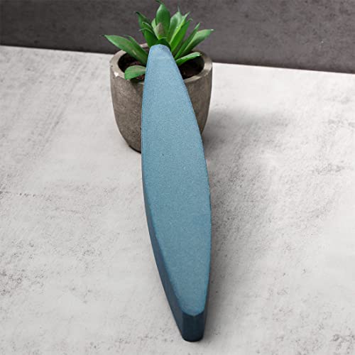 Axe Sharpeners Whetstone Hatchet Sharpening Stone Tool Sharpener Oval Blade Sharpening Stones for Kitchen Knives Scissors Garden Tools Chisels Axes, 2PCS - Image 4