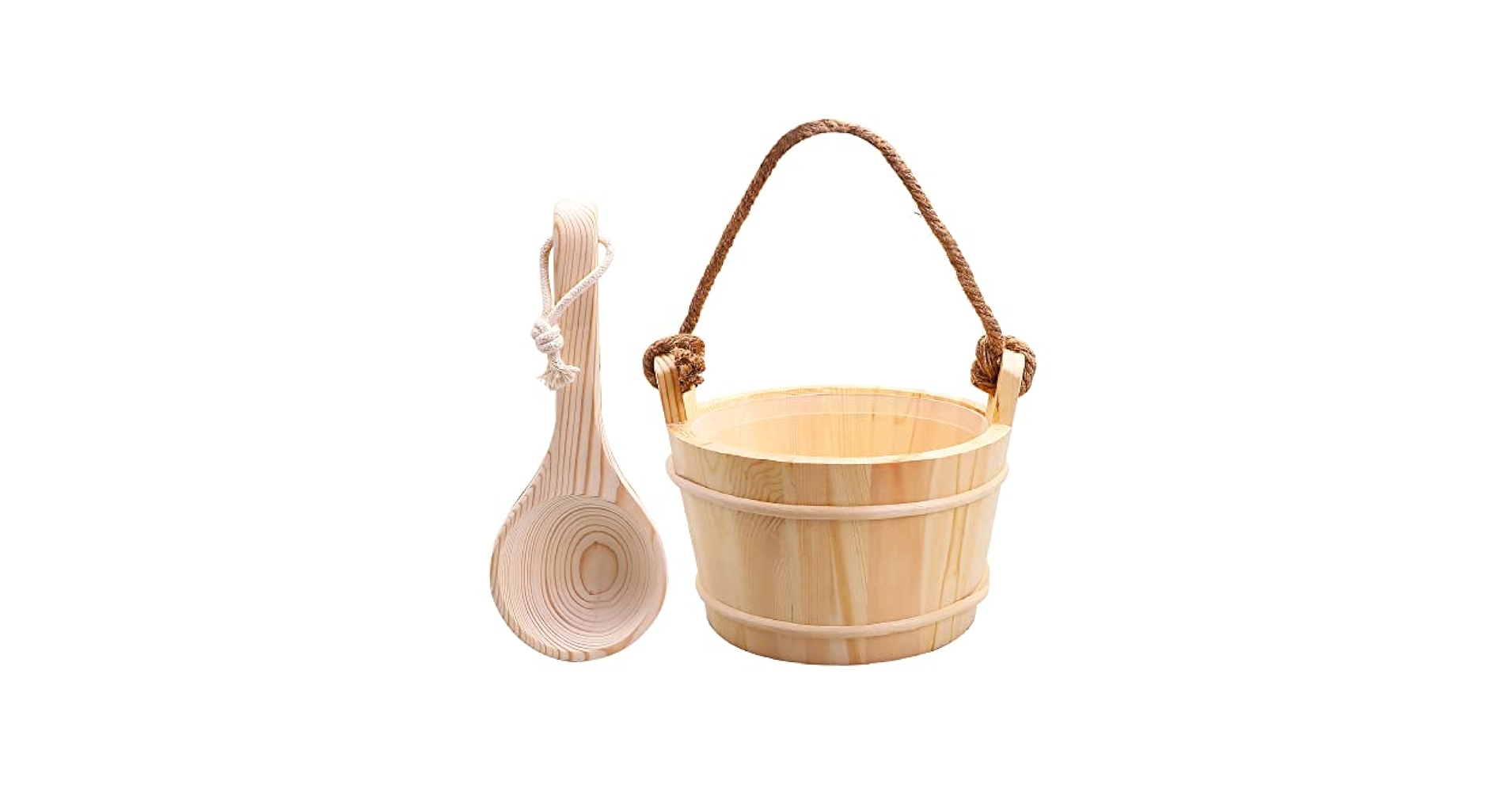 サウナ用ロウリュ専用 桶＆柄杓 AMBER SAUNA BUCKET＆LADLE サウナ用ロウリュ専用 桶＆柄杓 AMBER SAUNA BUCKET＆LADLE